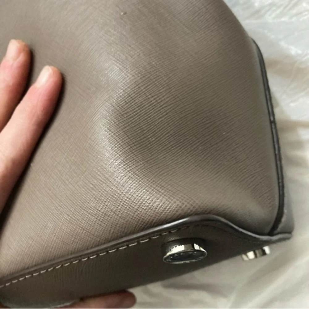 Michael Kors savannah large saffiano leather satchel bag with strap